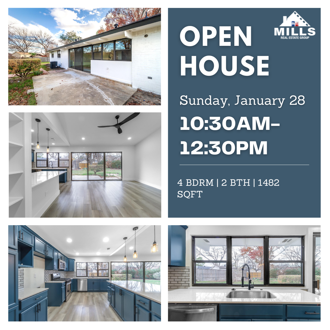 Two open houses this weekend!!